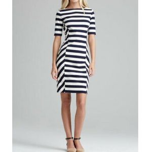 Tory Burch Augusta Striped Sheath Dress